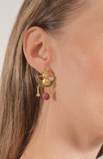Load image into Gallery viewer, Golden Eclipse Earrings - Aquadan.co