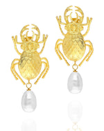 Load image into Gallery viewer, Pearl Roach Earring - Aquadan.co