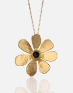 Load image into Gallery viewer, Golden Orchid Blossom Necklace - Aquadan.co