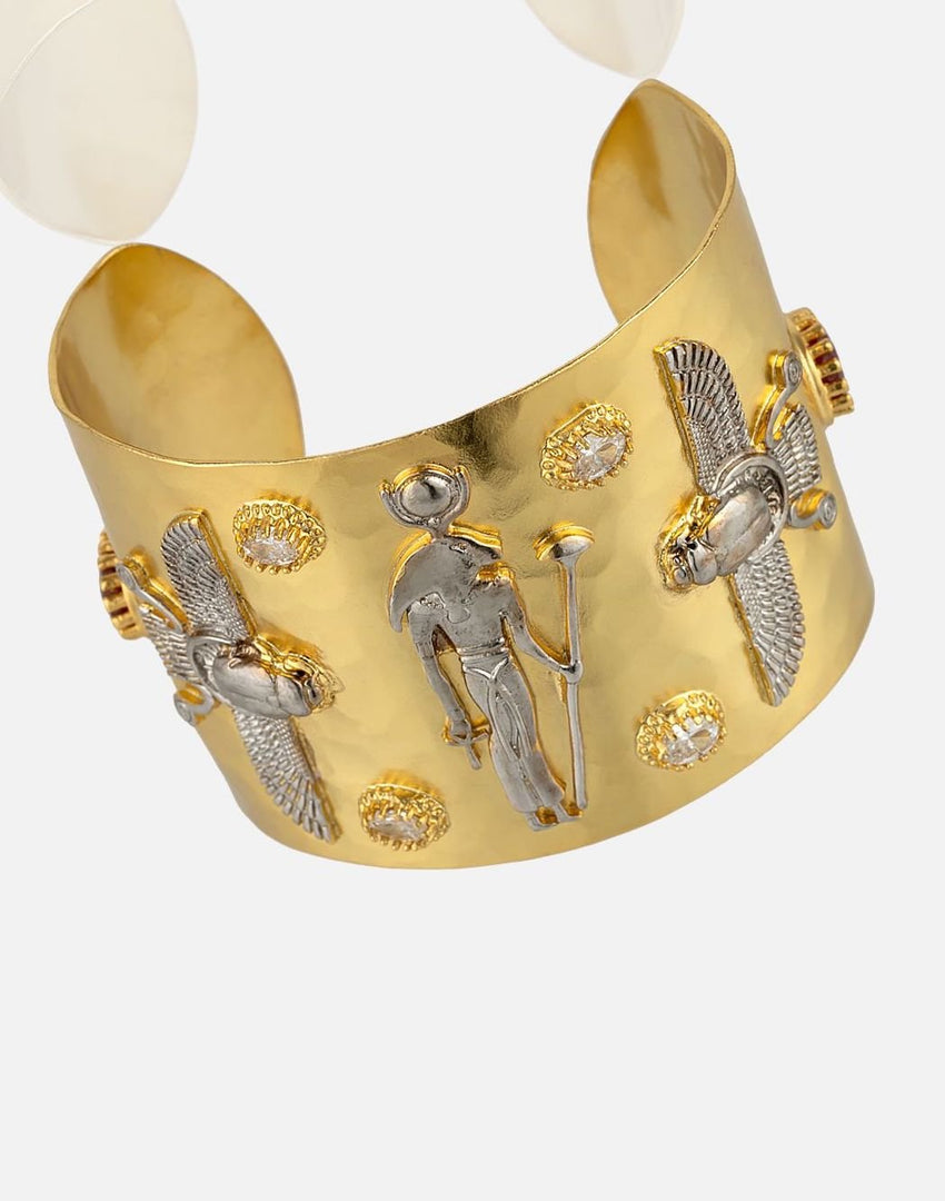 Pharaoh's Radiance Cuff - Aquadan.co