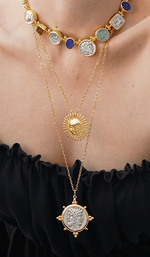 Load image into Gallery viewer, Ra Salute Necklace - Aquadan.co